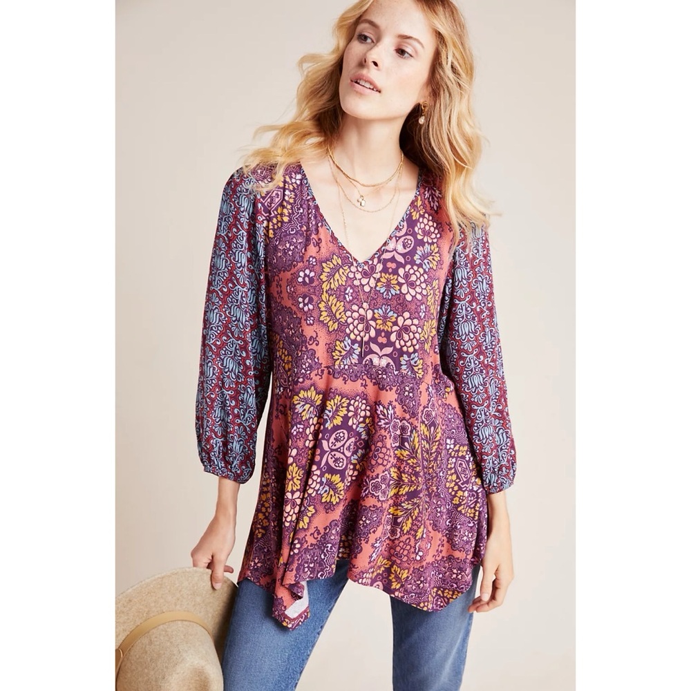 Anthropologie Maeve Mariella Tunic